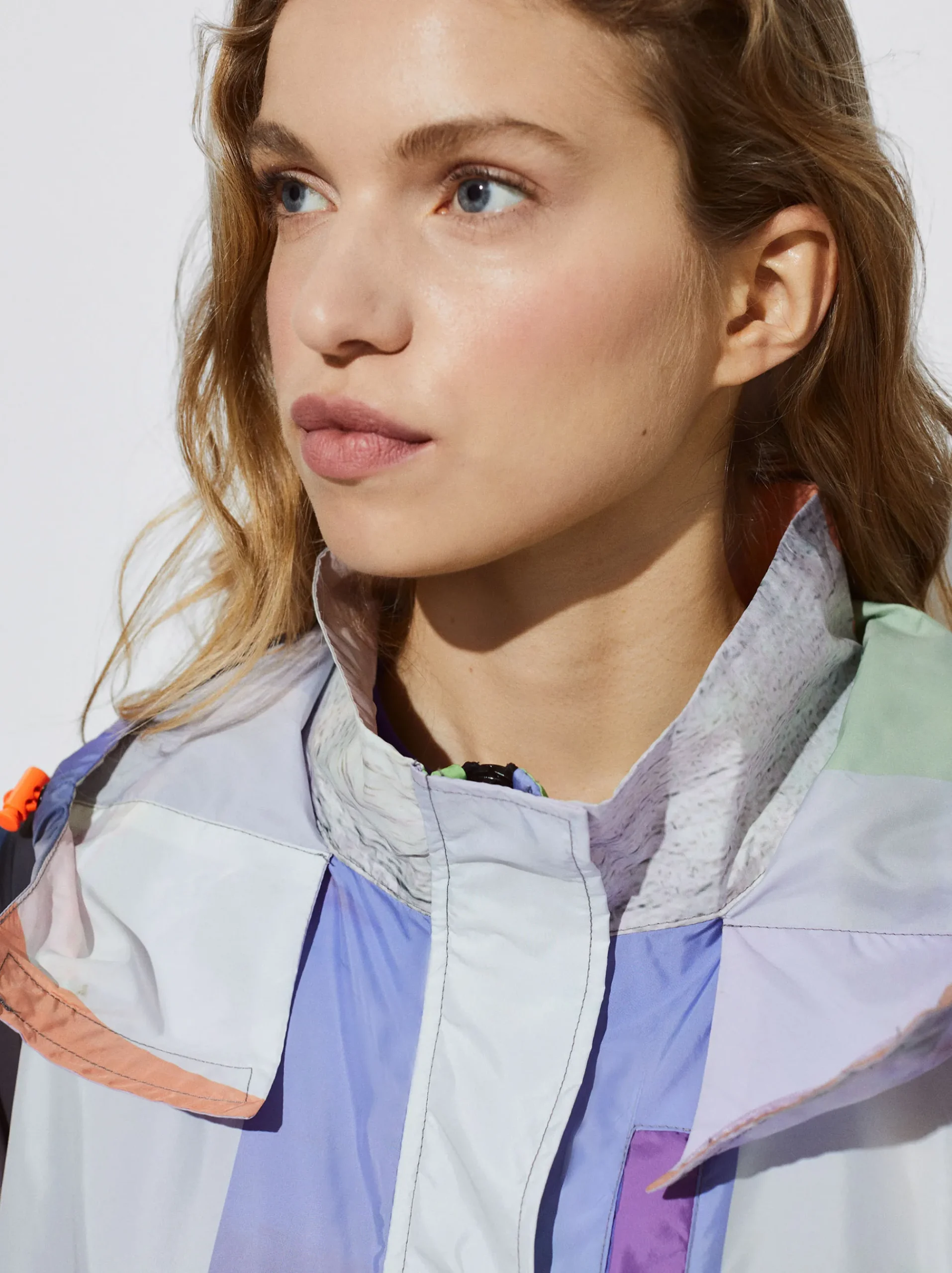 Light Printed Parka With Hood|Parfois Online