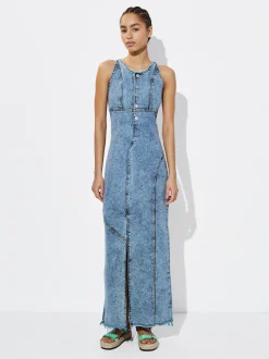 Long Denim Dress|Parfois Hot