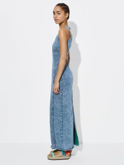 Long Denim Dress|Parfois Hot