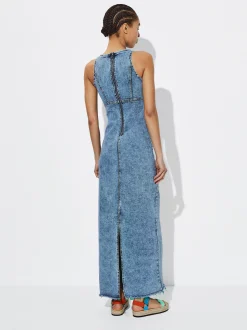 Long Denim Dress|Parfois Hot