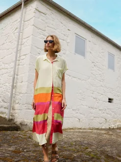 Long Dress With Buttons|Parfois New