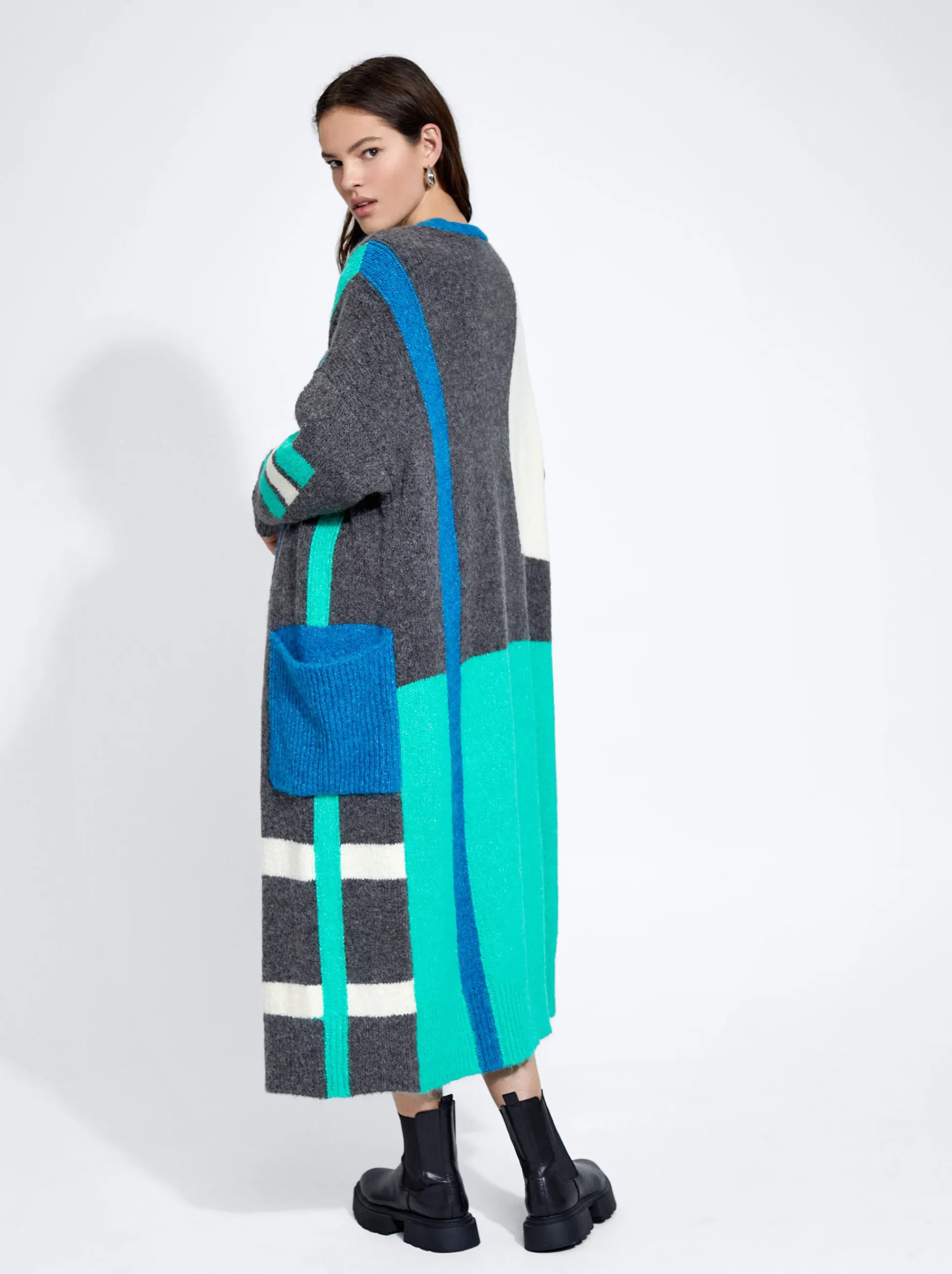 Long Knit Cardigan|Parfois Shop