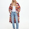 Long Knitted Cardigan With Pockets|Parfois Best Sale