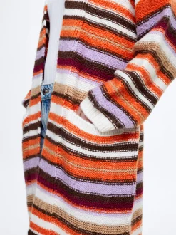 Long Knitted Cardigan With Pockets|Parfois Best Sale