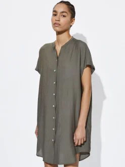 Loose-Fitting Shirt Dress|Parfois Cheap
