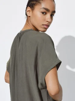 Loose-Fitting Shirt Dress|Parfois Cheap