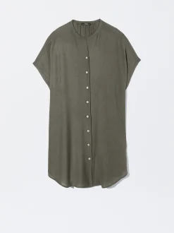 Loose-Fitting Shirt Dress|Parfois Cheap