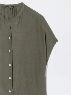 Loose-Fitting Shirt Dress|Parfois Cheap