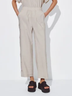 Loose-Fitting Trousers With Buttons|Parfois Shop