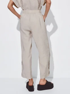 Loose-Fitting Trousers With Buttons|Parfois Shop