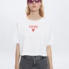 Love Cropped T-Shirt|Parfois Online
