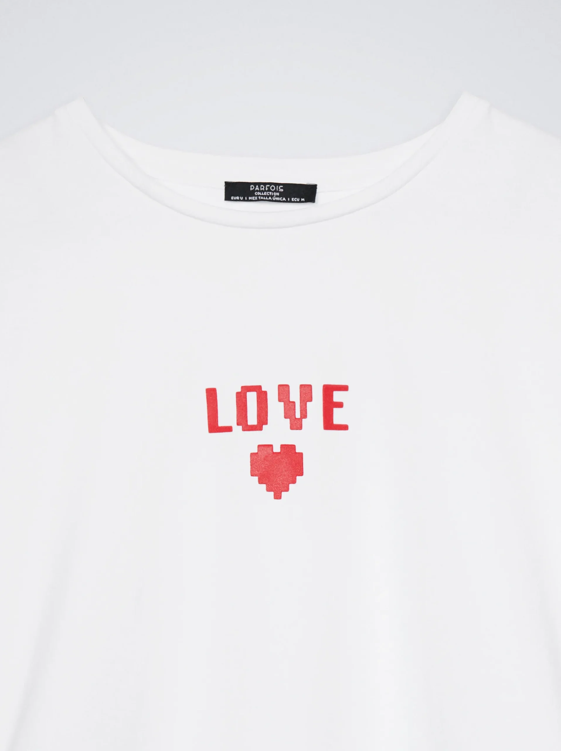 Love Cropped T-Shirt|Parfois Online