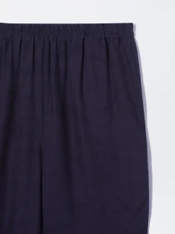 Lyocell Pants With Elastic Waistband|Parfois Cheap