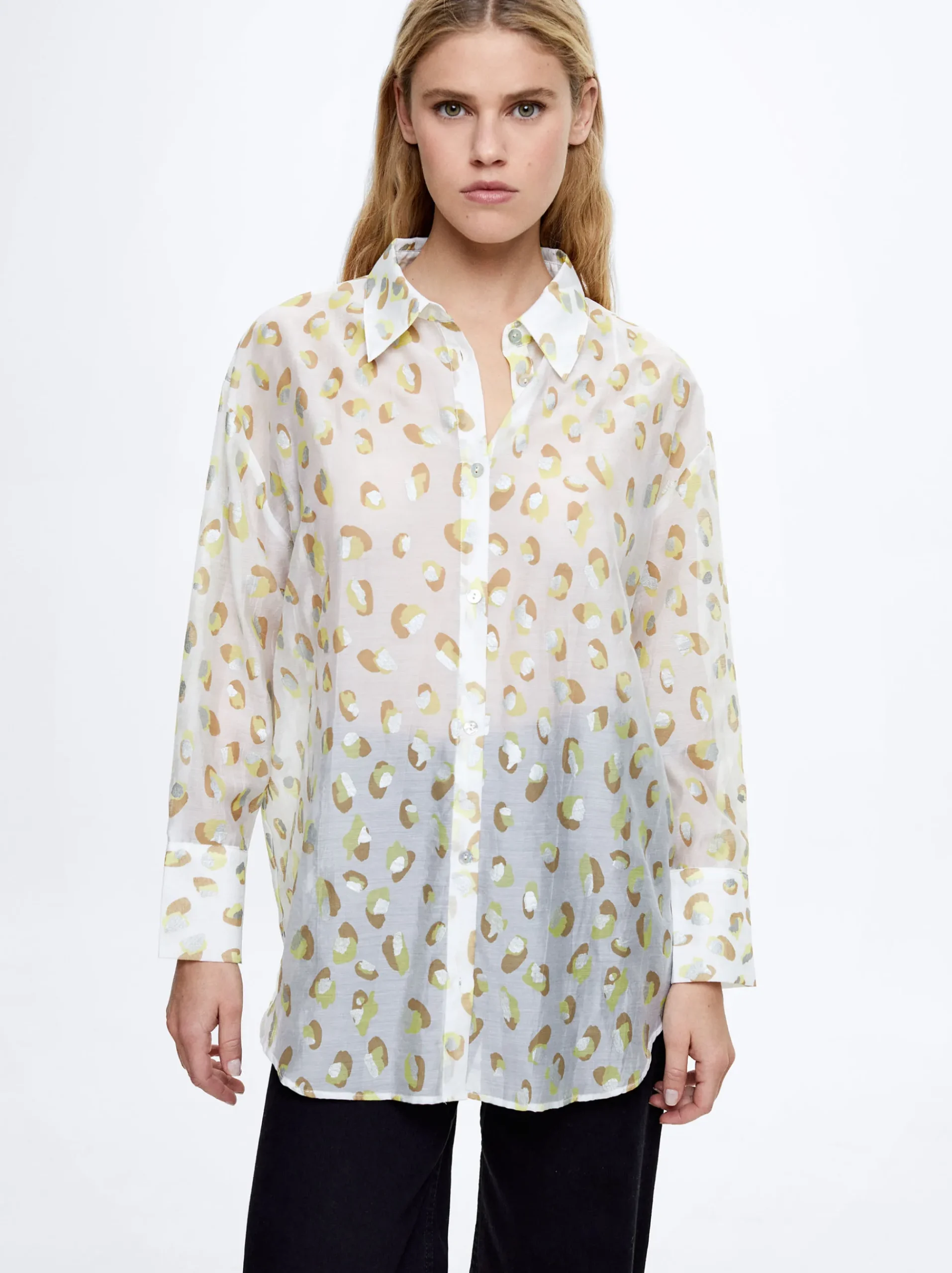 Lyocell Printed Shirt|Parfois Clearance