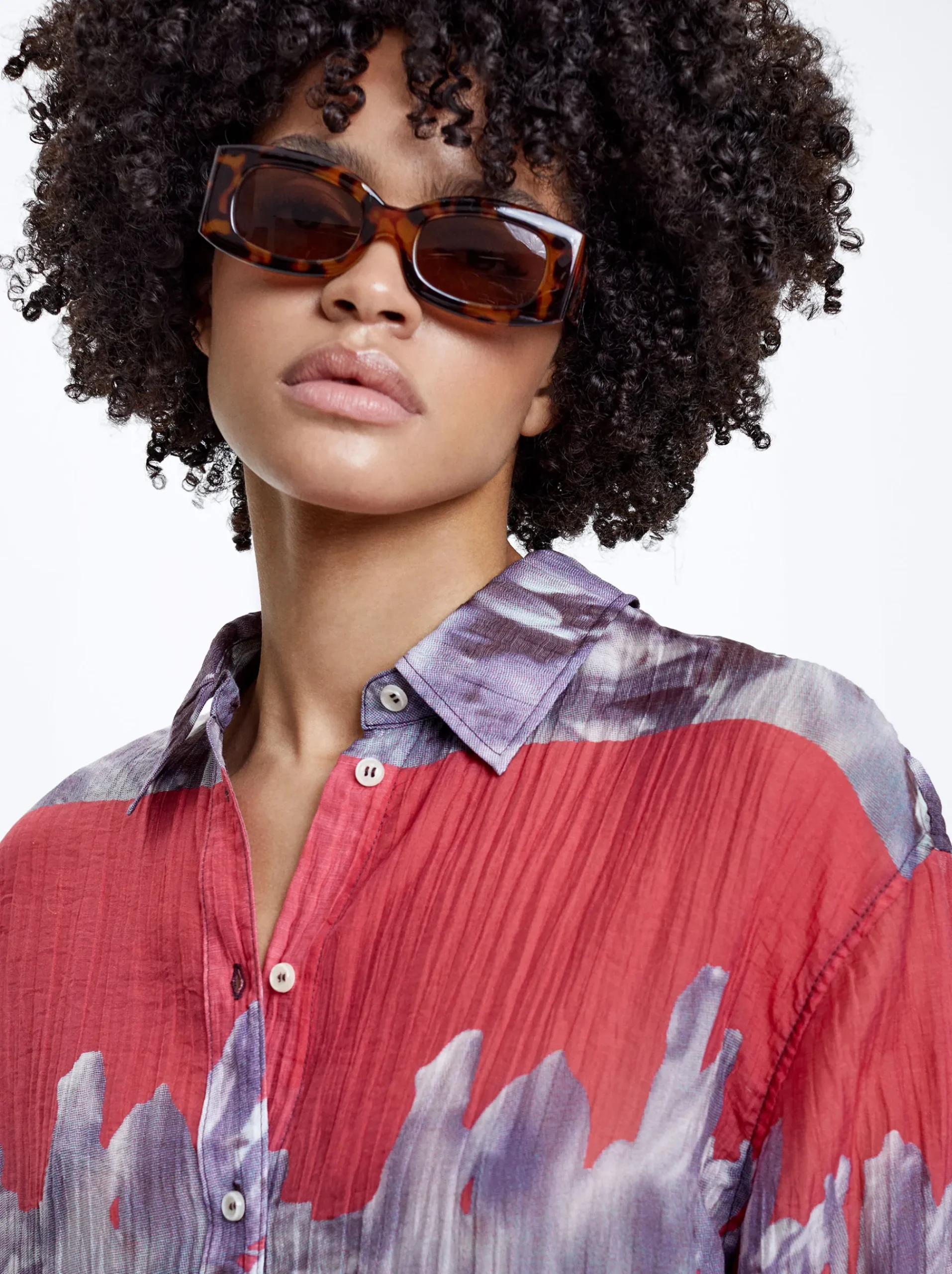 Lyocell Printed Shirt|Parfois Discount