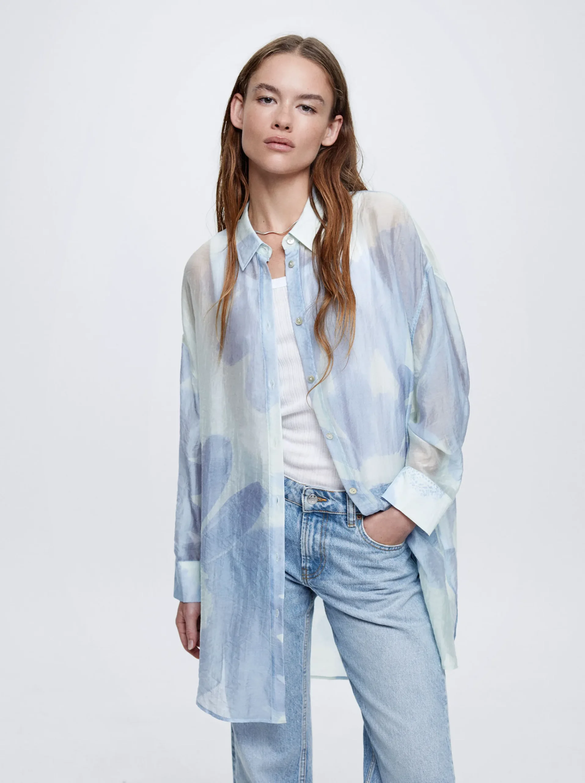 Lyocell Printed Shirt|Parfois Best