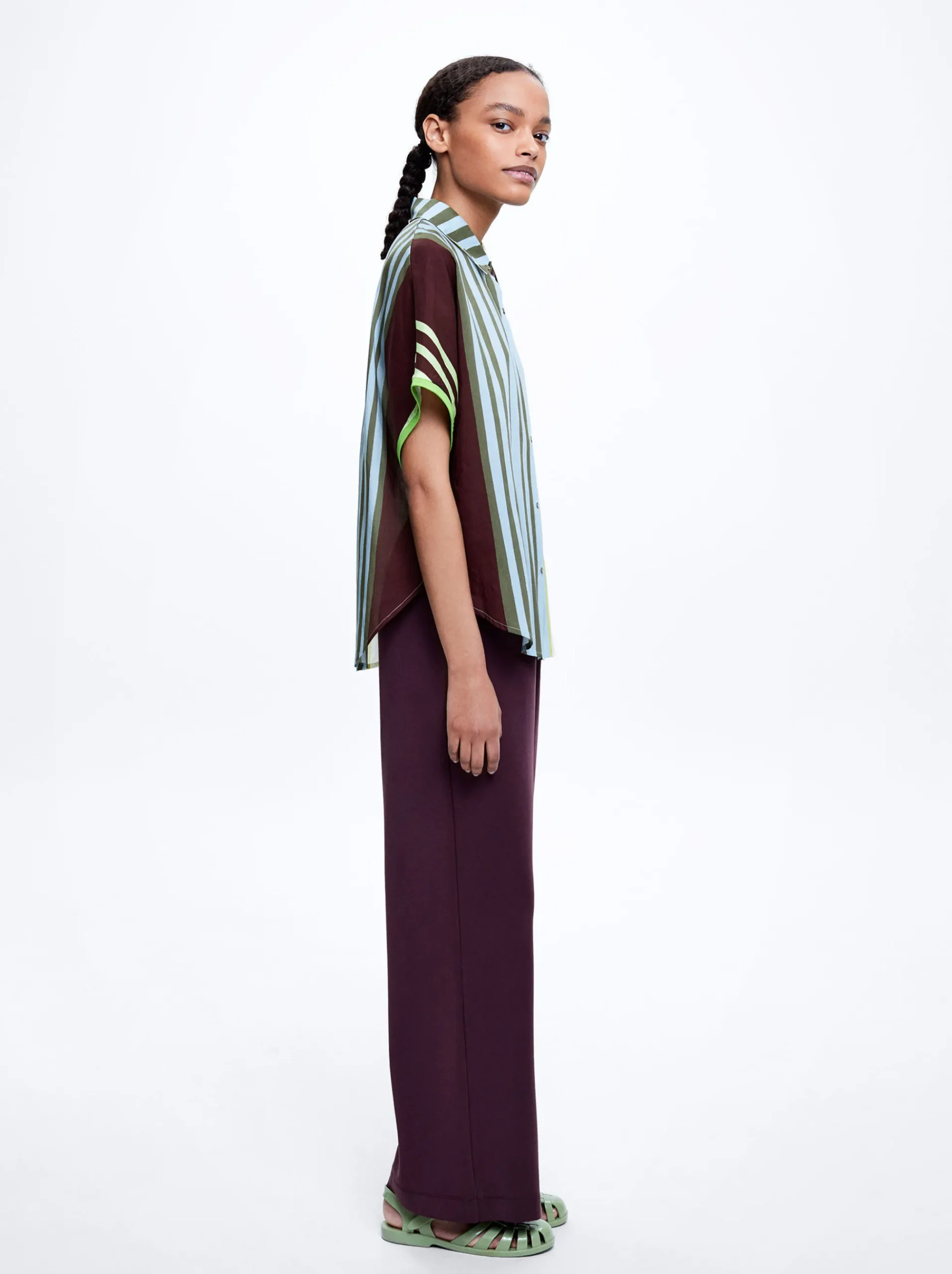 Lyocell Printed Shirt|Parfois Outlet