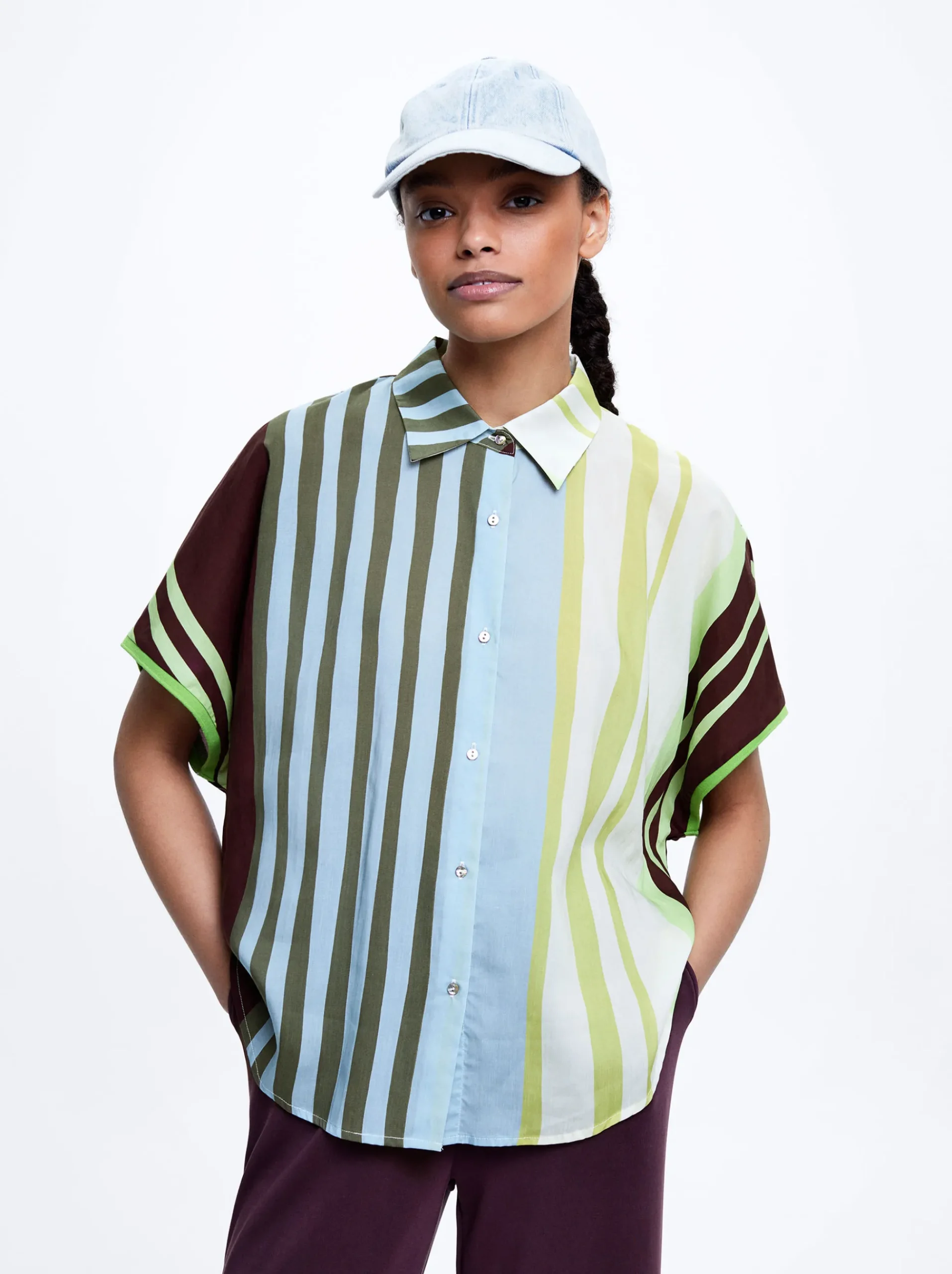 Lyocell Printed Shirt|Parfois Outlet