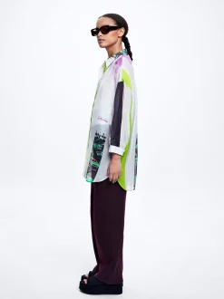 Lyocell Printed Shirt|Parfois Cheap