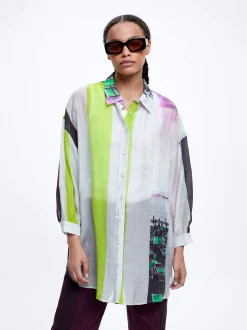 Lyocell Printed Shirt|Parfois Cheap