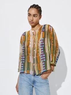 Lyocell Printed Shirt|Parfois Shop