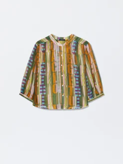 Lyocell Printed Shirt|Parfois Shop