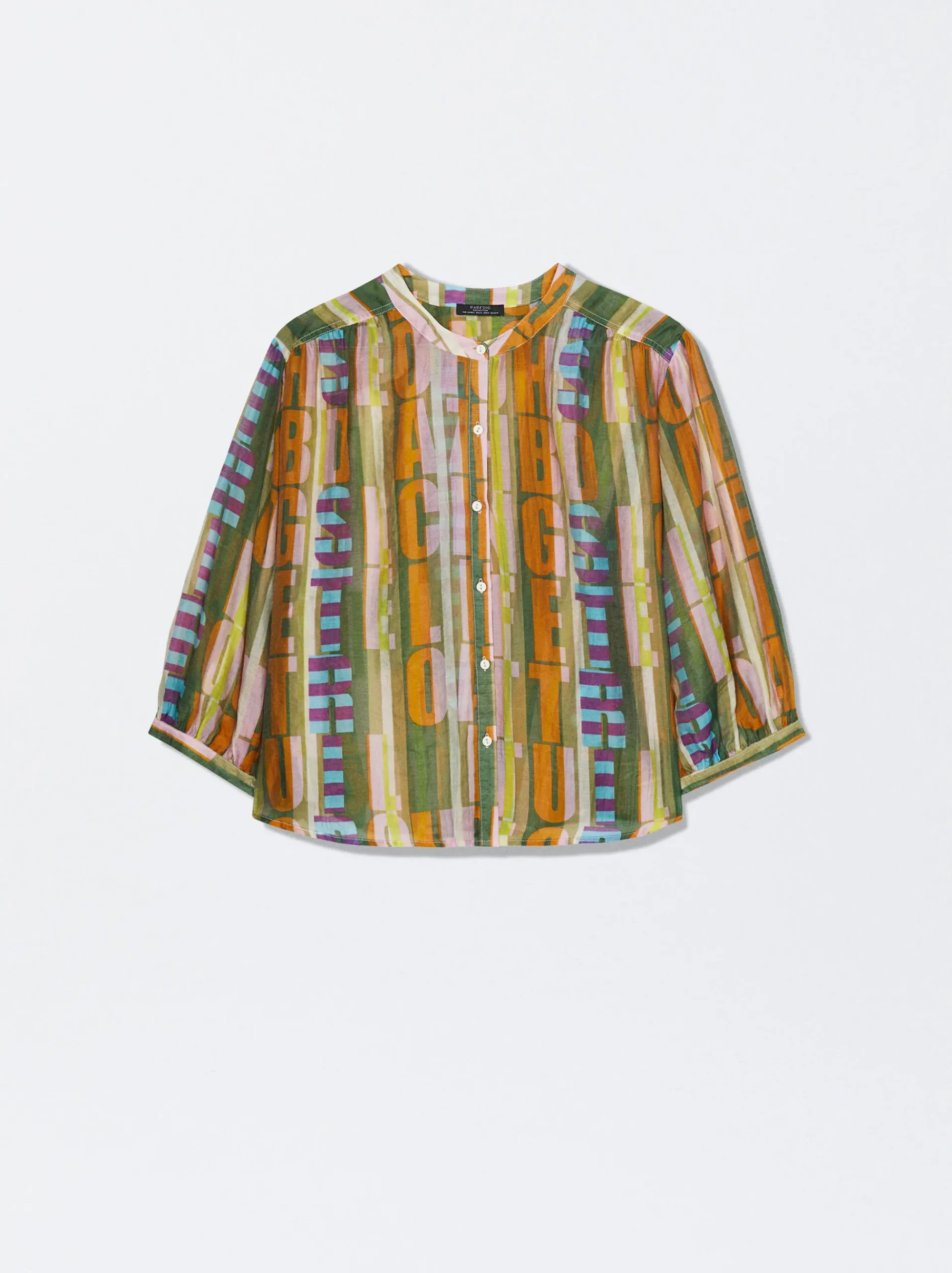 Lyocell Printed Shirt|Parfois Shop