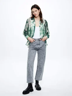 Lyocell Printed Shirt|Parfois Store