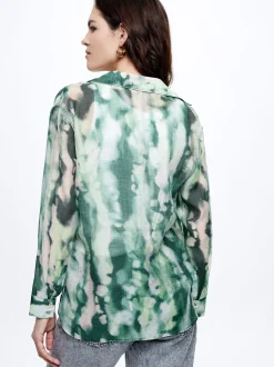 Lyocell Printed Shirt|Parfois Store