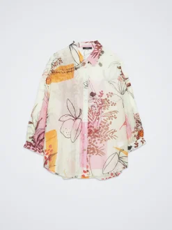 Lyocell Printed Shirt|Parfois Best Sale