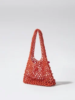 Mesh Bag With Shells And Strass|Parfois Fashion