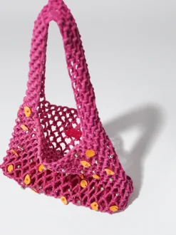 Mesh Bag With Shells And Strass|Parfois Sale