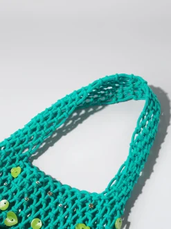 Mesh Bag With Shells And Strass|Parfois Cheap