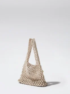 Mesh Bag With Shells And Strass|Parfois New