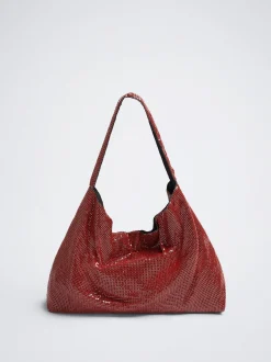 Mesh Fabric Shoulder Bag|Parfois Store