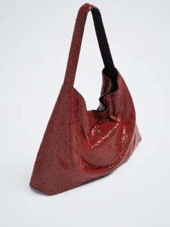 Mesh Fabric Shoulder Bag|Parfois Store