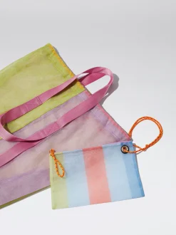 Mesh Fabric Tote Bag|Parfois Outlet