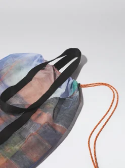 Mesh Fabric Tote Bag|Parfois Clearance