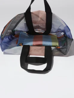 Mesh Fabric Tote Bag|Parfois Discount