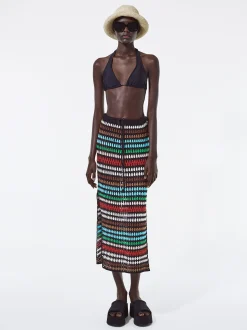Midi Crochet Skirt|Parfois Cheap