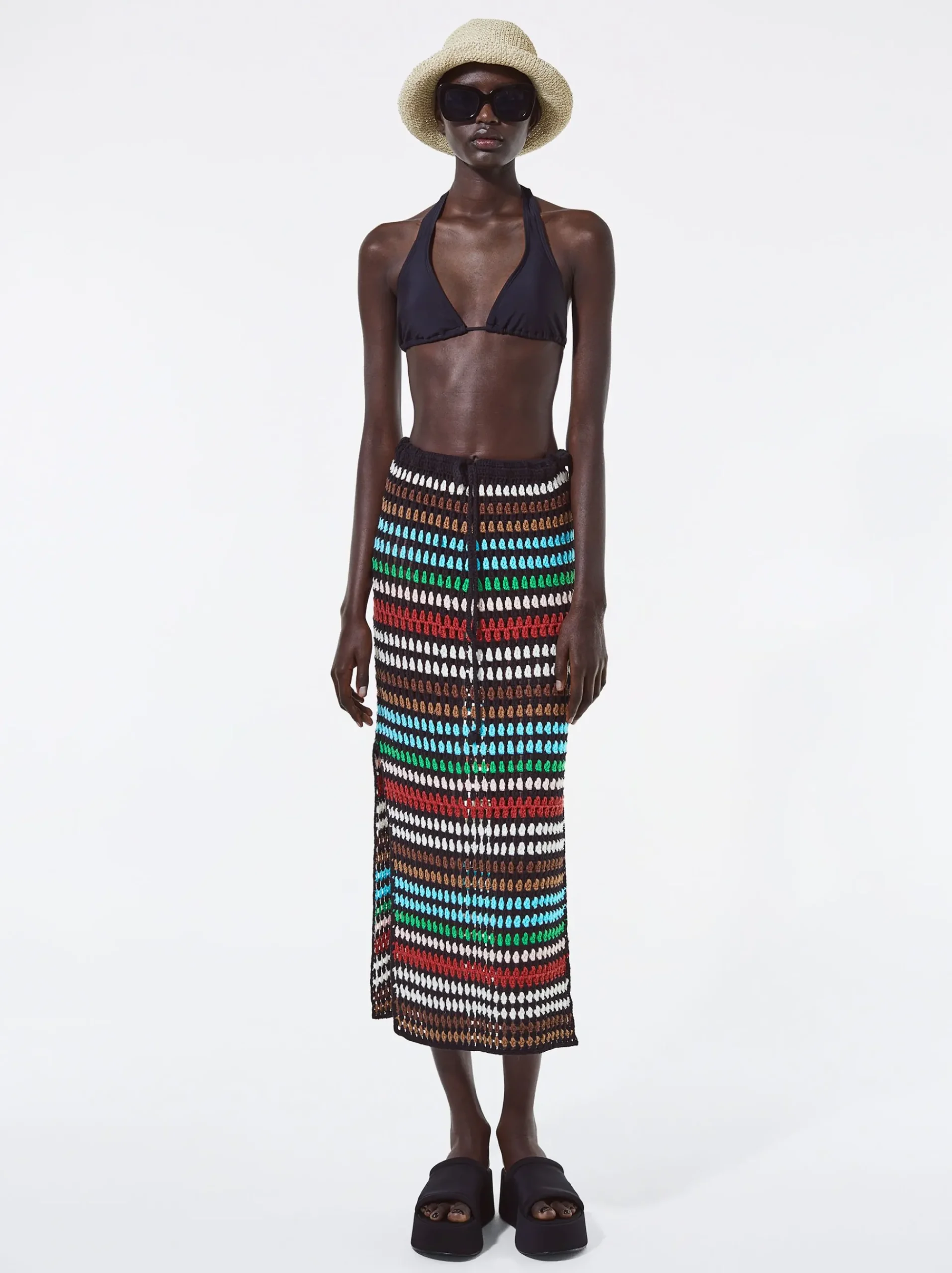 Midi Crochet Skirt|Parfois Cheap