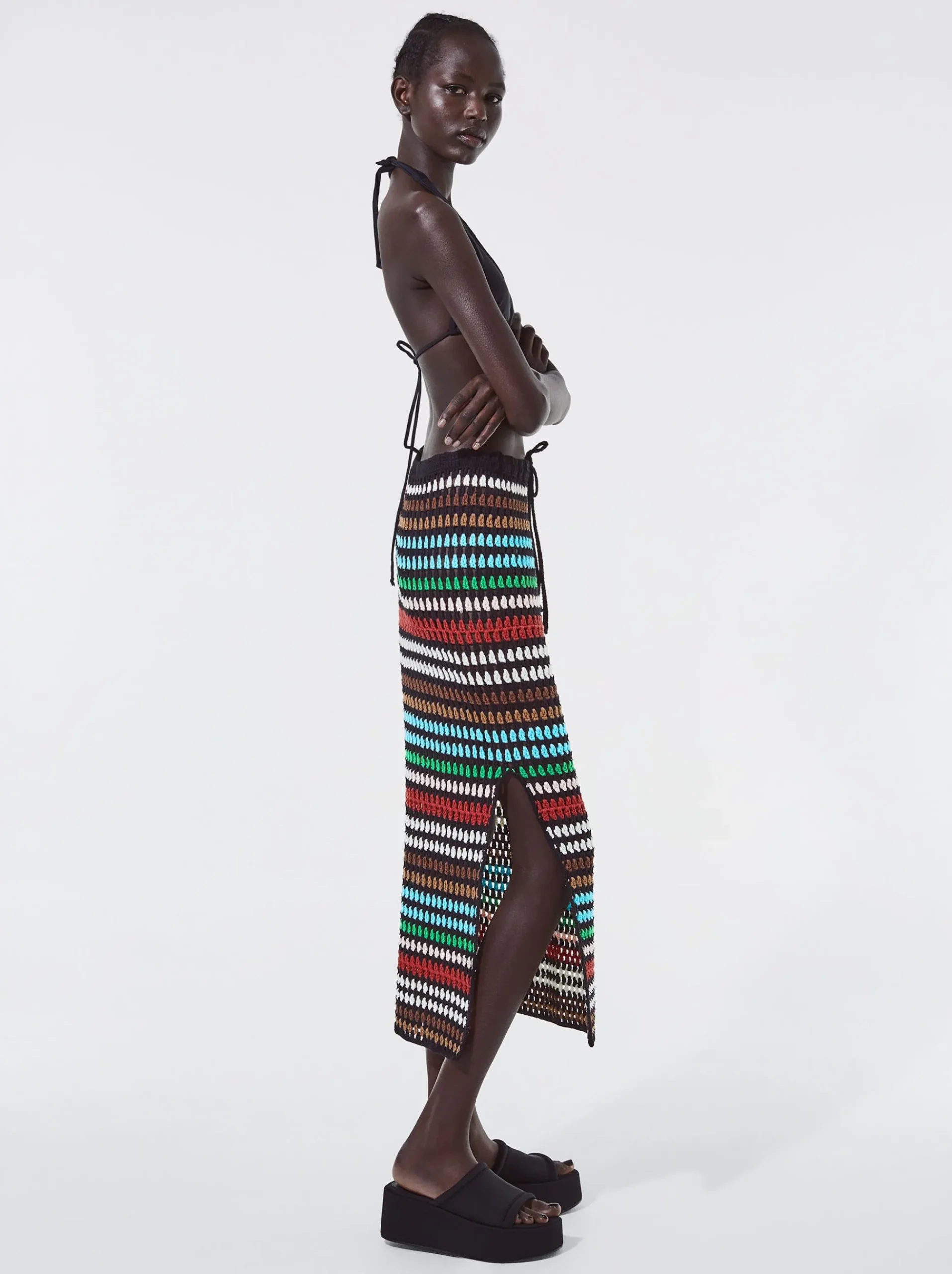 Midi Crochet Skirt|Parfois Cheap