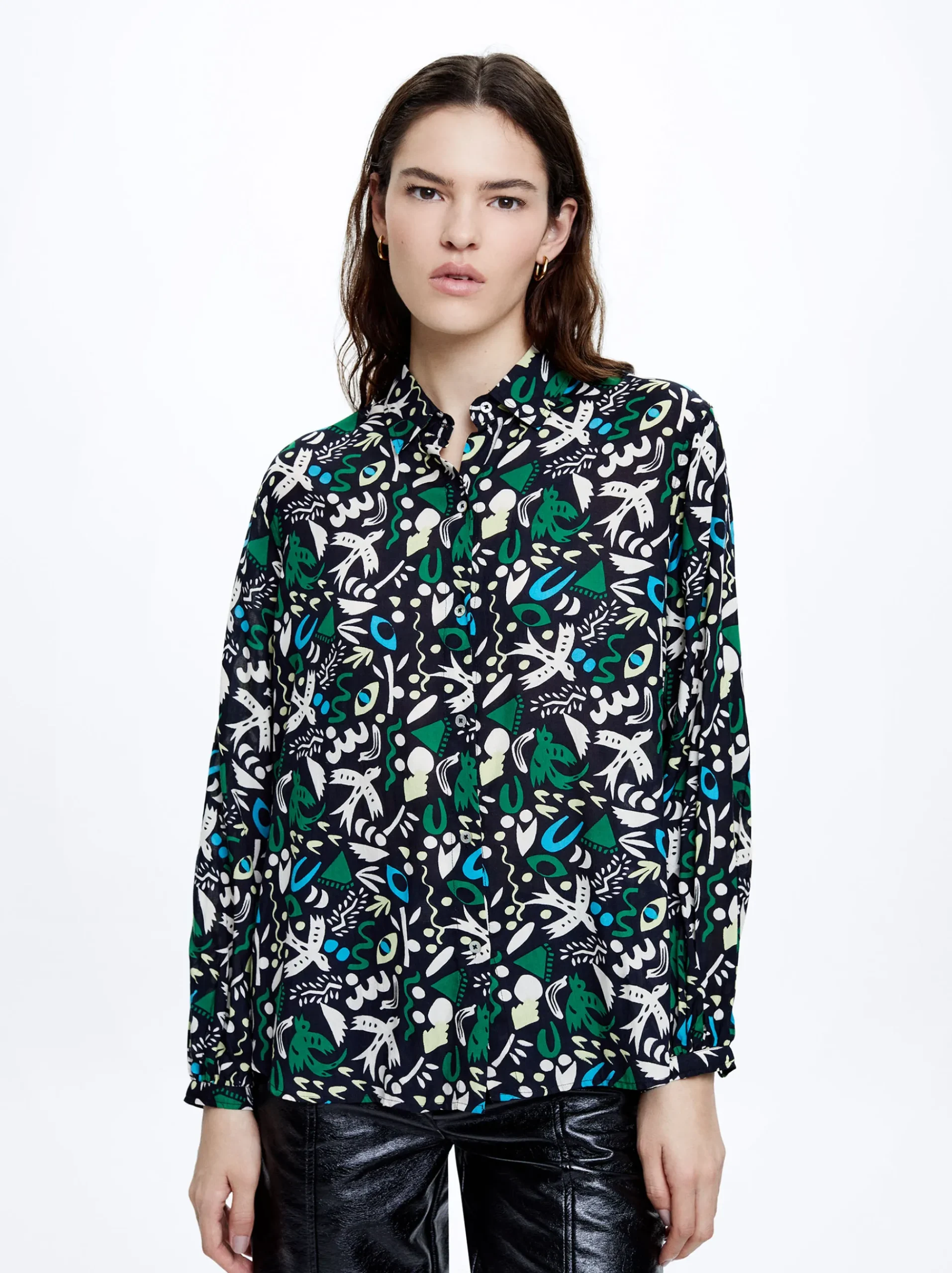 Modal Printed Shirt|Parfois Cheap