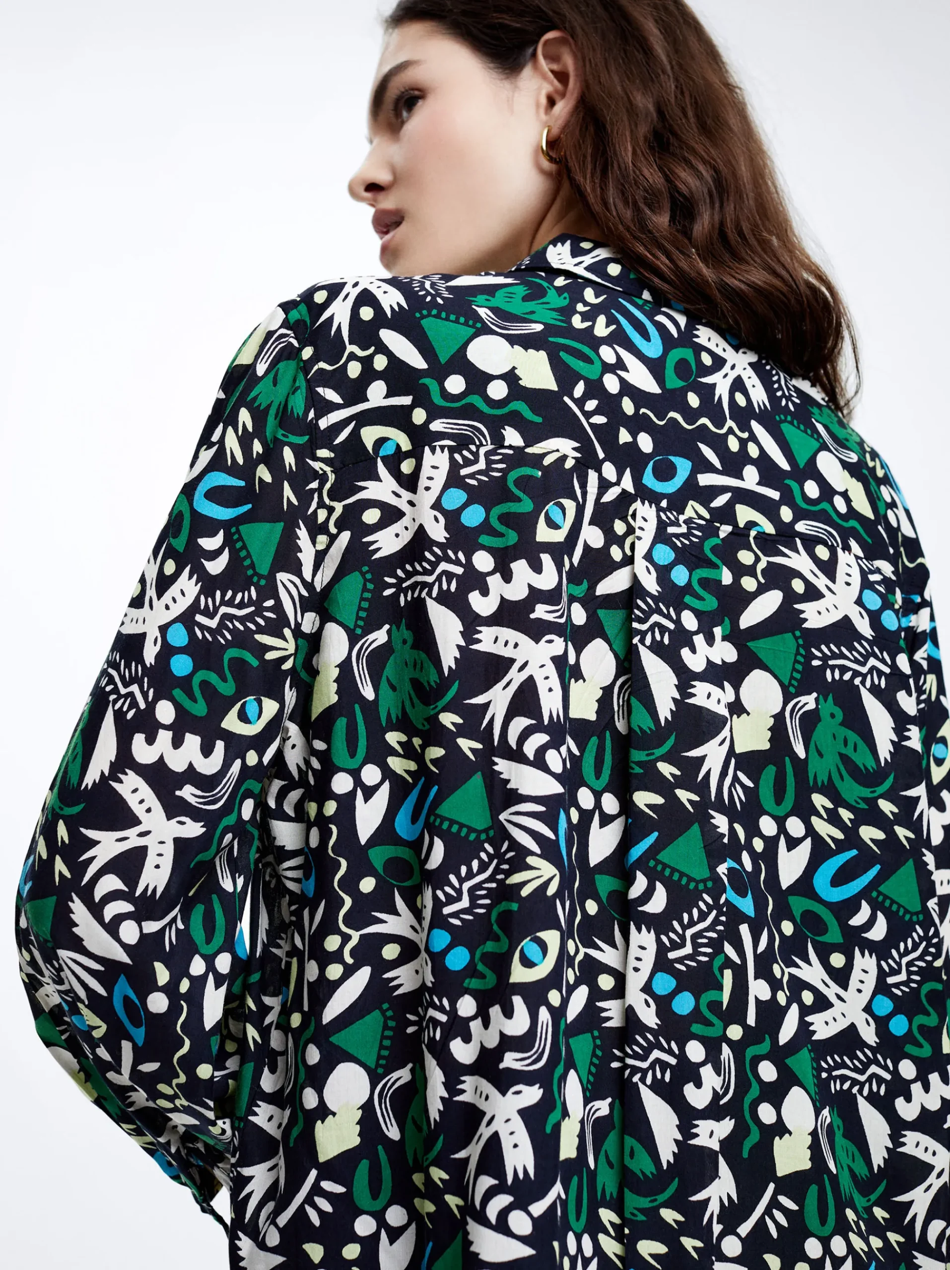 Modal Printed Shirt|Parfois Cheap