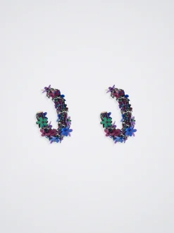 Multicolour Beaded Hoop Earrings|Parfois Best Sale