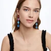 Multicoloured Crystal Earrings|Parfois Fashion