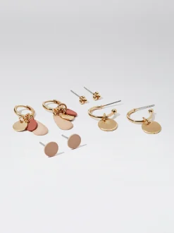 Multicoloured Earrings Set|Parfois Flash Sale