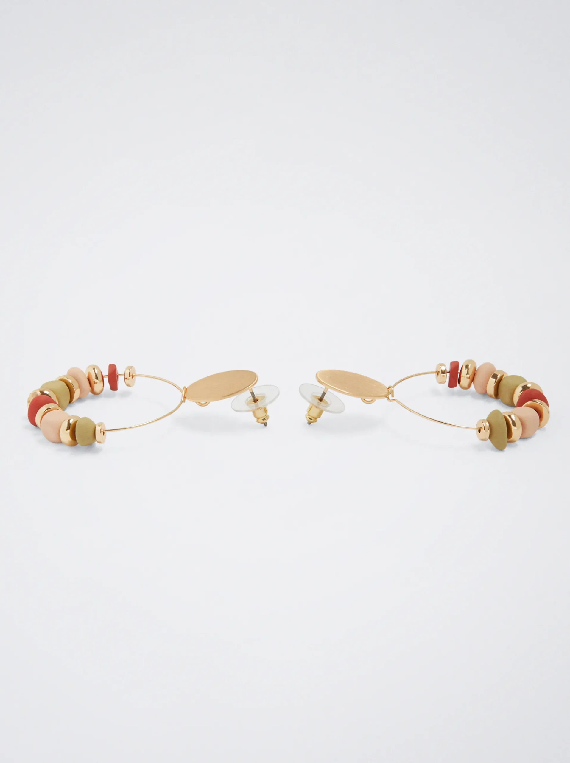 Multicoloured Earrings With Resin|Parfois Cheap