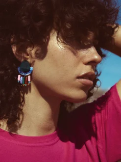 Multicoloured Earrings With Stone|Parfois Best