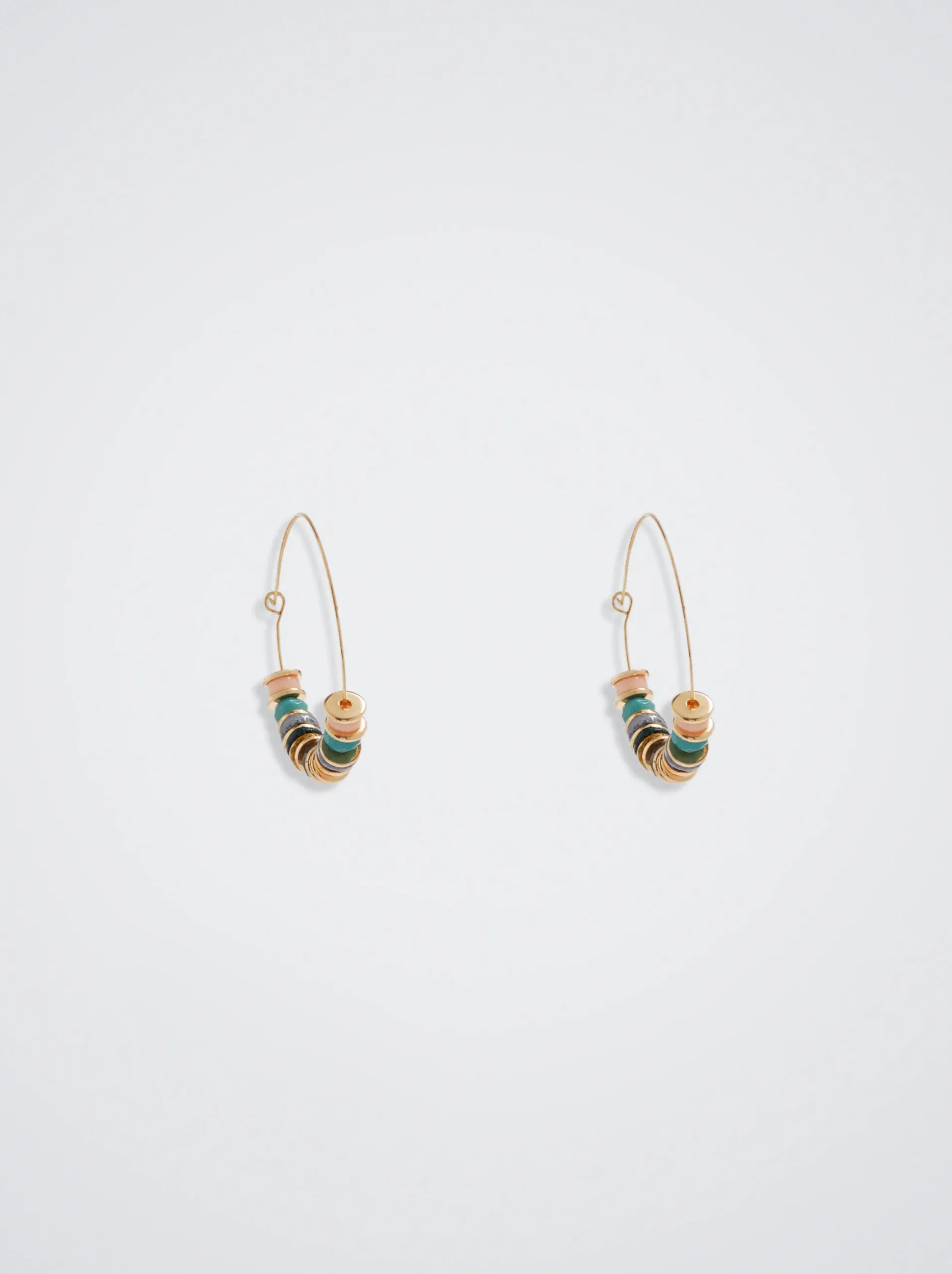 Multicoloured Hoop Earrings|Parfois Hot